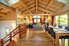 Comfortable dining for 8