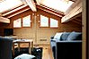 Mezzanine TV lounge