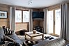 TV room opening onto deck