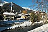 Chalet Chintalaya with Brevent ski area behind