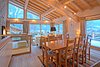 Glass doors onto wraparound terrace with magnificent views