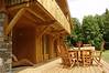 Terrace, Chalet la Lune, Les Houches, Chamonix Mont-Blanc
